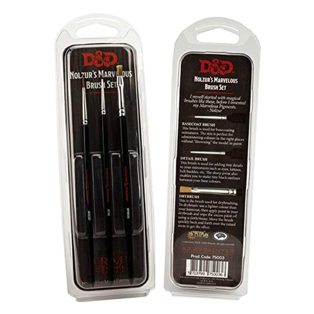 D&D Nolzurs Marvelous Brush Set Asmodee Chile