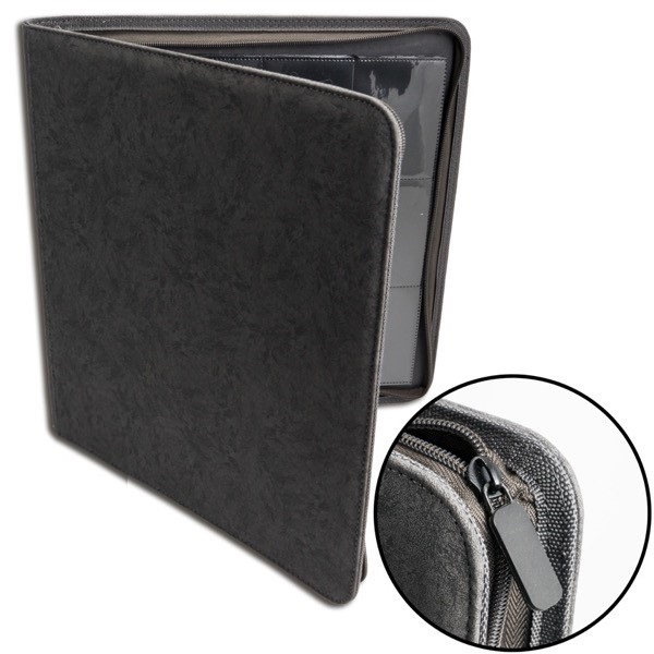 thumbnail image 2 of Zip-Up Card Album 8-Pocket Green - Holds 160 Cards With Side-Loading Pages 2 of 14