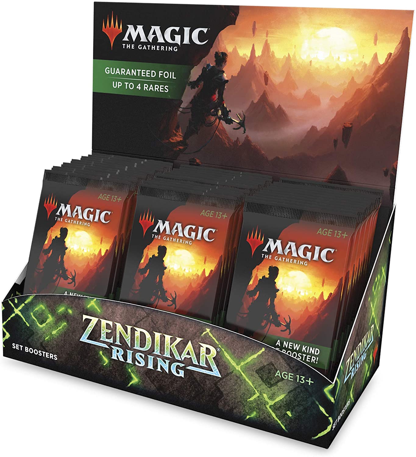 MTG Zendikar Rising Set Booster Box Asmodee Chile