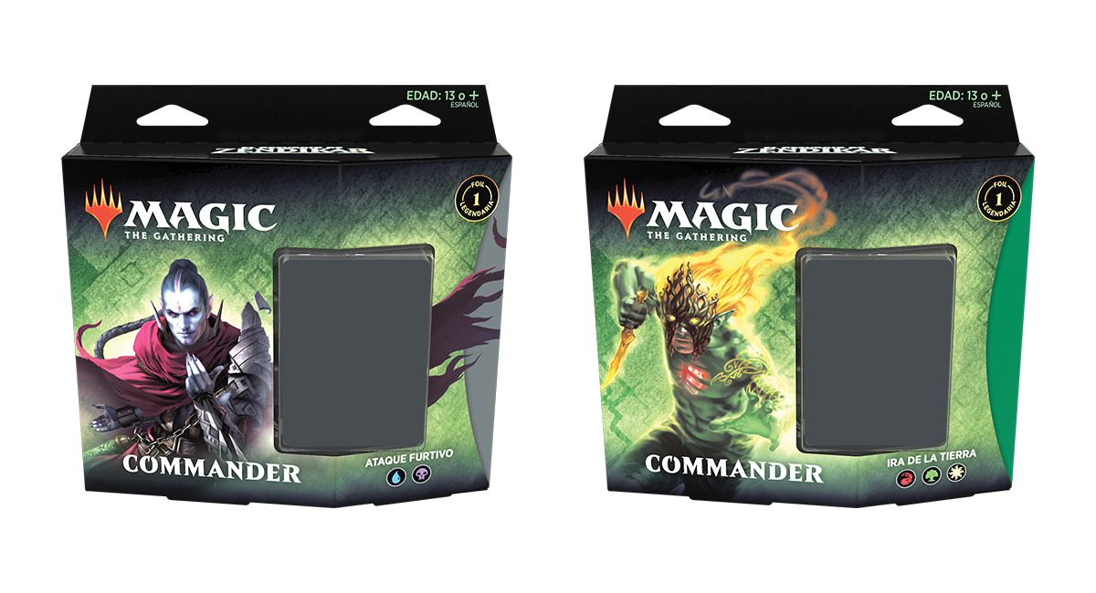 MTG El resurgir de Zendikar Commander Deck Asmodee Chile