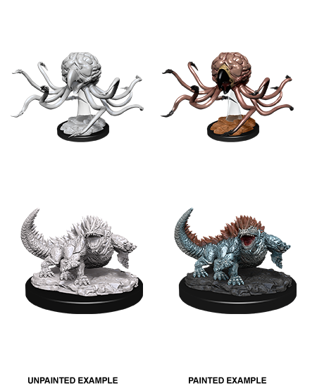 Grell & Basilisk: D&D Nolzur's Marvelous Unpainted Miniatures (W11) main image 1