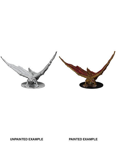 D&D Nolzur's Marvelous Unpainted Miniatures: Young Brass Dragon main image 1