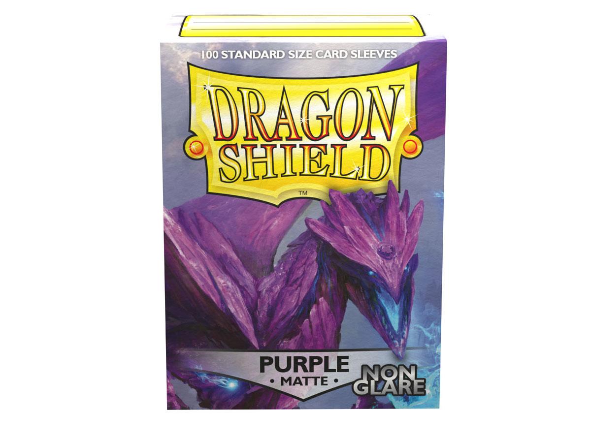 DS: MATTE NonGlare Sleeves (100) - Purple - Asmodee Chile