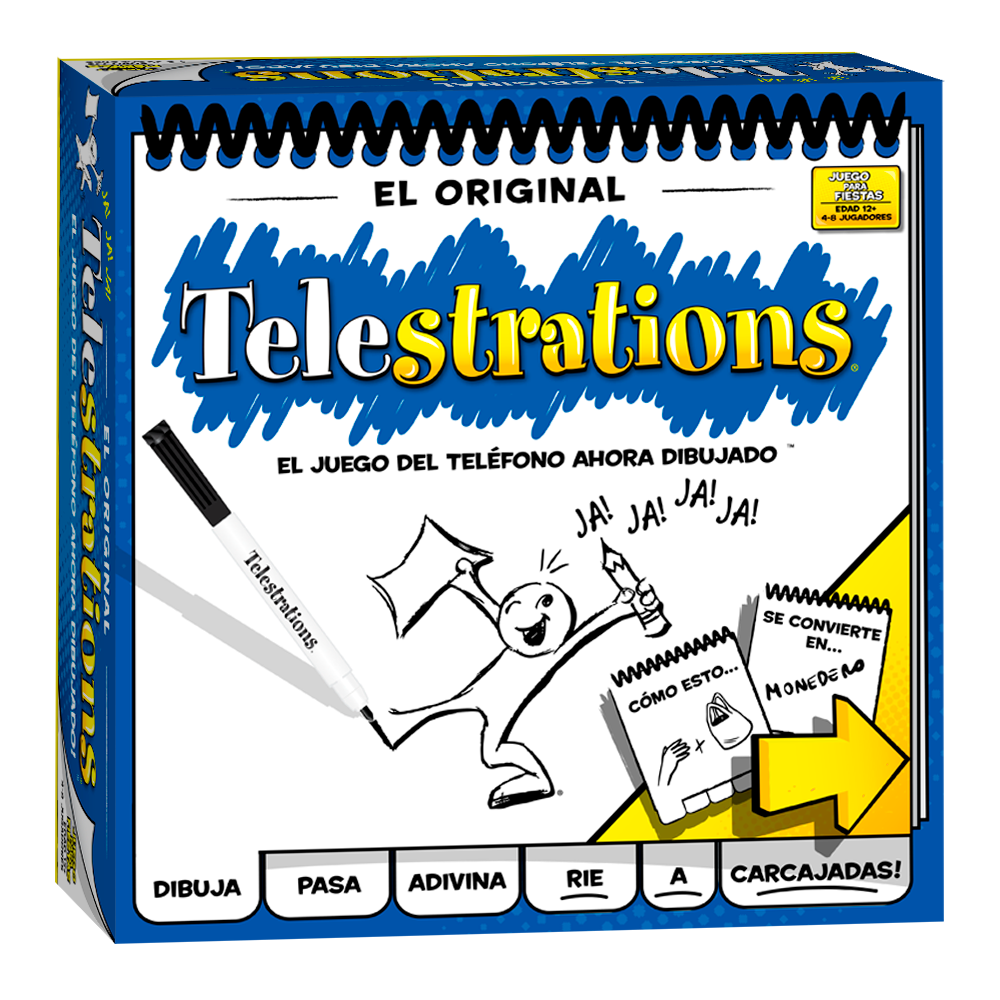 Dibujar, Adivinar y Reír: Telestrations, El Juego del Verano - Asmodee Chile Dibujar, Adivinar y Reír: Telestrations, El Juego del Verano - Asmodee Chile